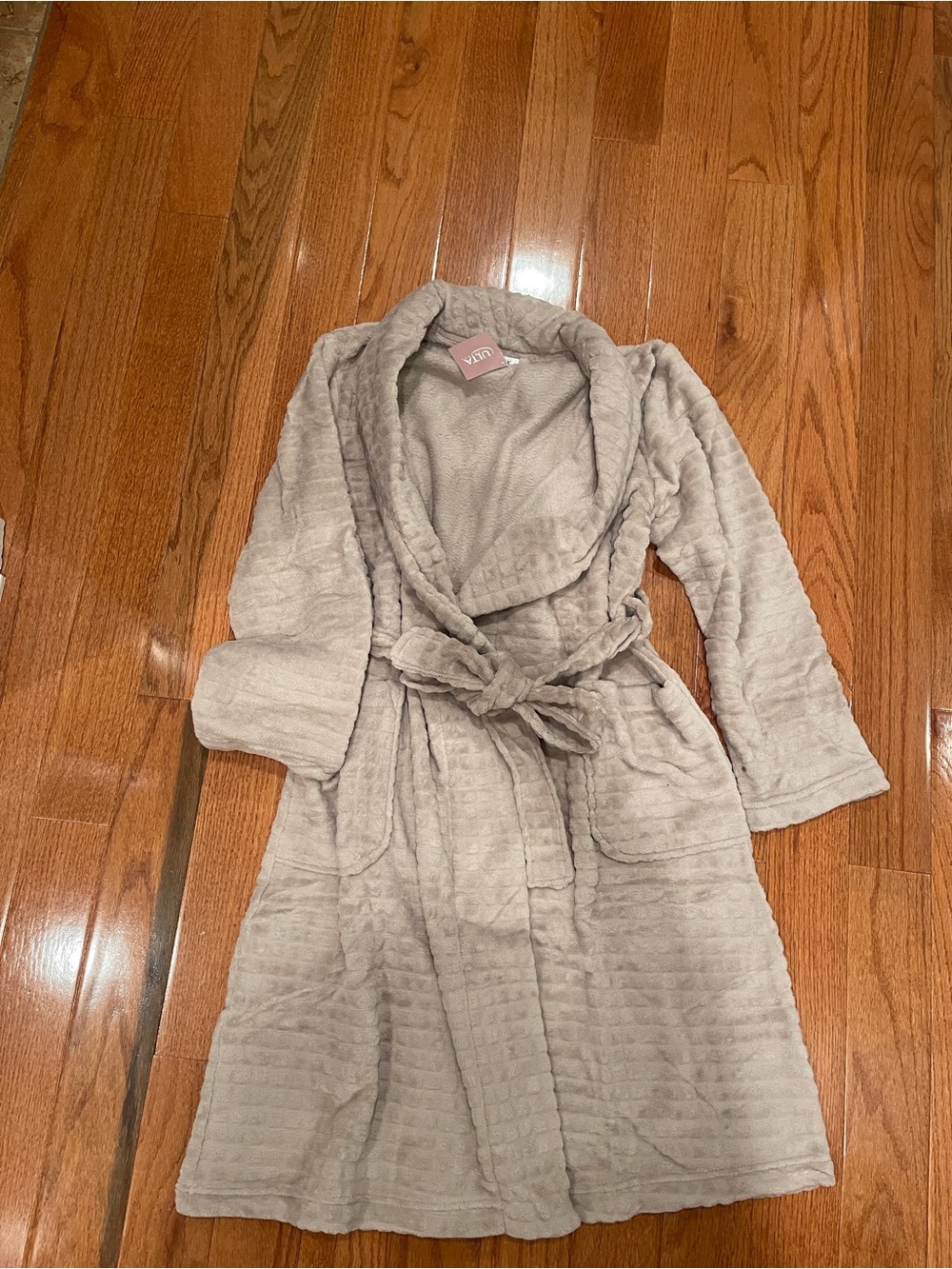 Ulta Cozy Women's Bath Robe Taupe Size Small/Medium NEW